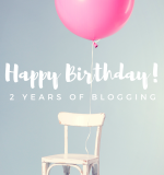 Happy 2 Year Blogiversary, Oats & Rows!