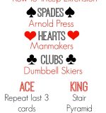Deck of Cards Boot Camp Workout