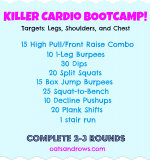 Killer Cardio Boot Camp