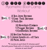 ‘On the Minute’ Plyometric Boot Camp Workout